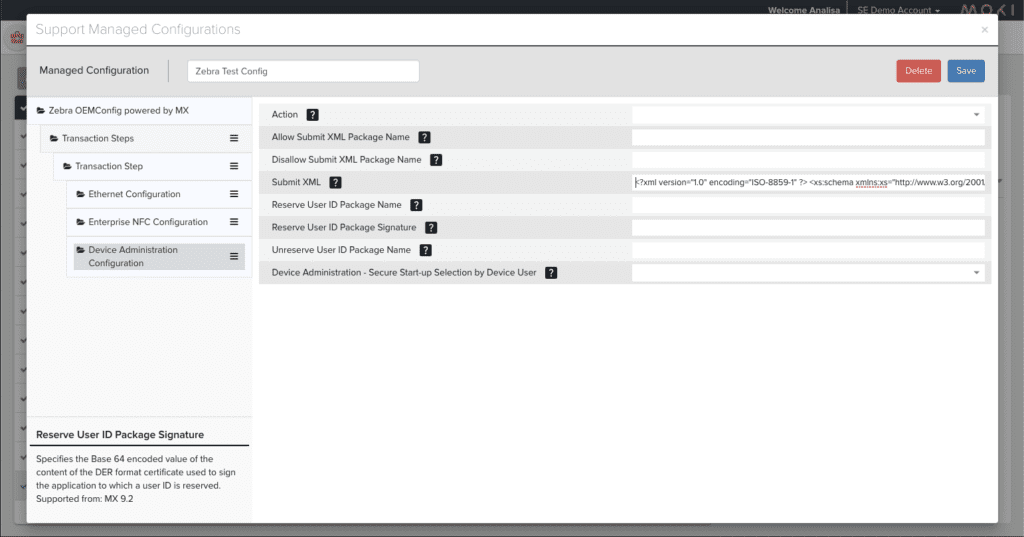 OEM Config