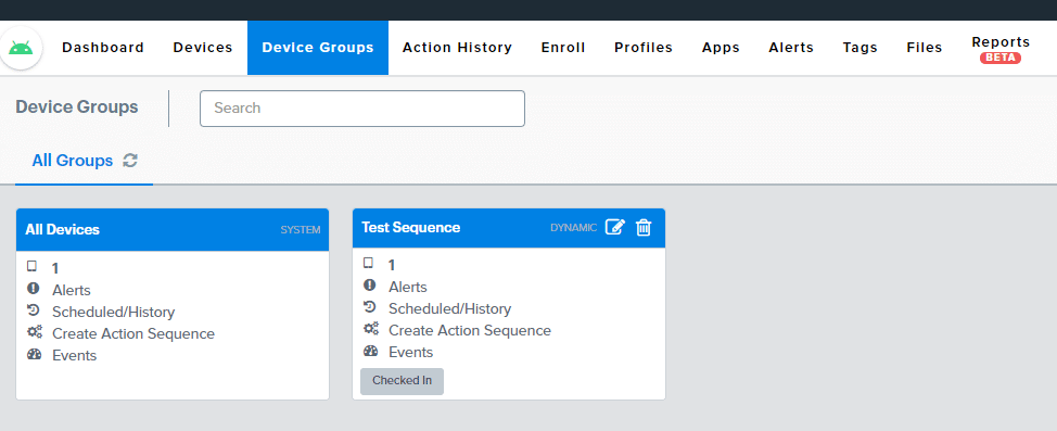 Alerts Device Groups