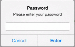 password please enter your password