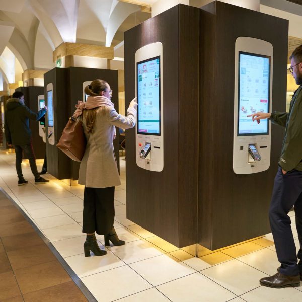 self-service kiosks